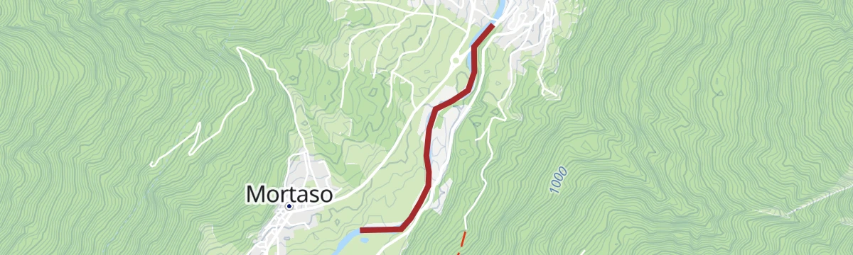 Route map: Fiume Sarca NK2